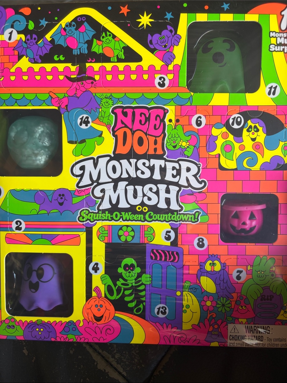 Needoh Monster Mush Squish-O-Ween Countdown